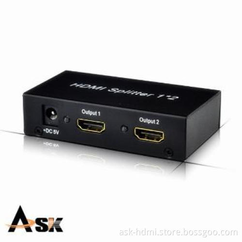 HDMI Splitter 1X2, CE/FCC/ RoHS certificate